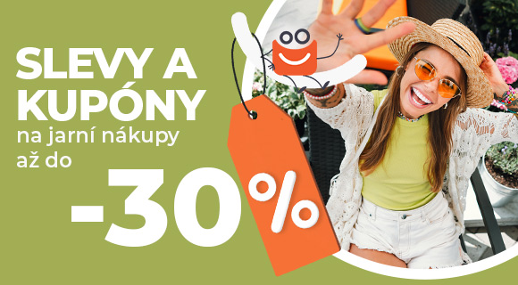 jarní slevy a kupóny