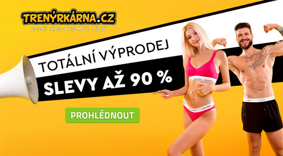trenýrkárna výprodej