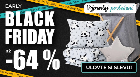 výprodej povlečení black friday