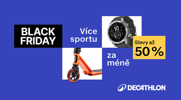 decathlon black friday slevy