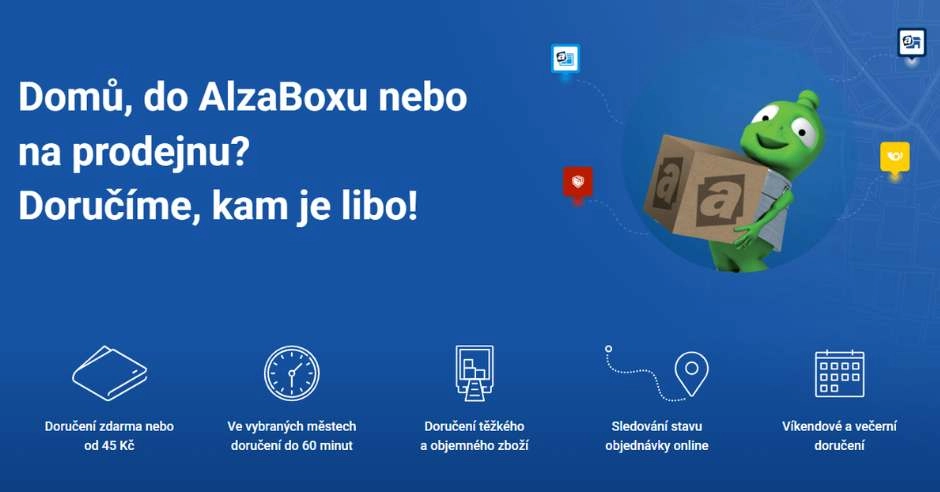 Alza: Jednička v rychlosti doručení. Jaké jsou další benefity ná…