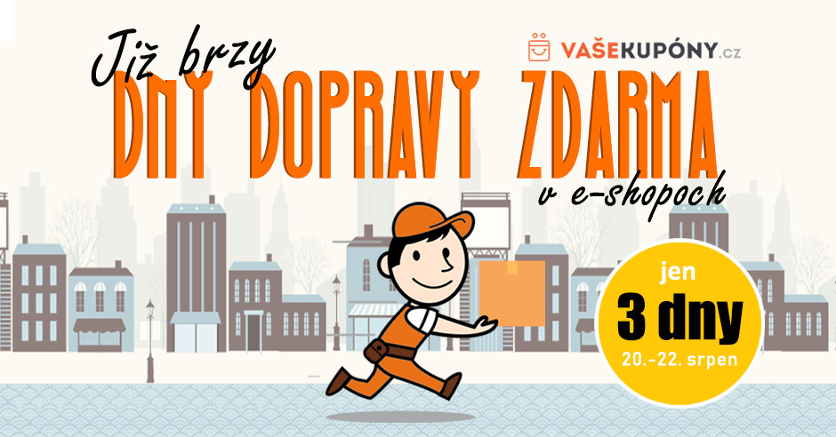 Využijte dopravu zdarma a nakupujte výhodněji než dosud