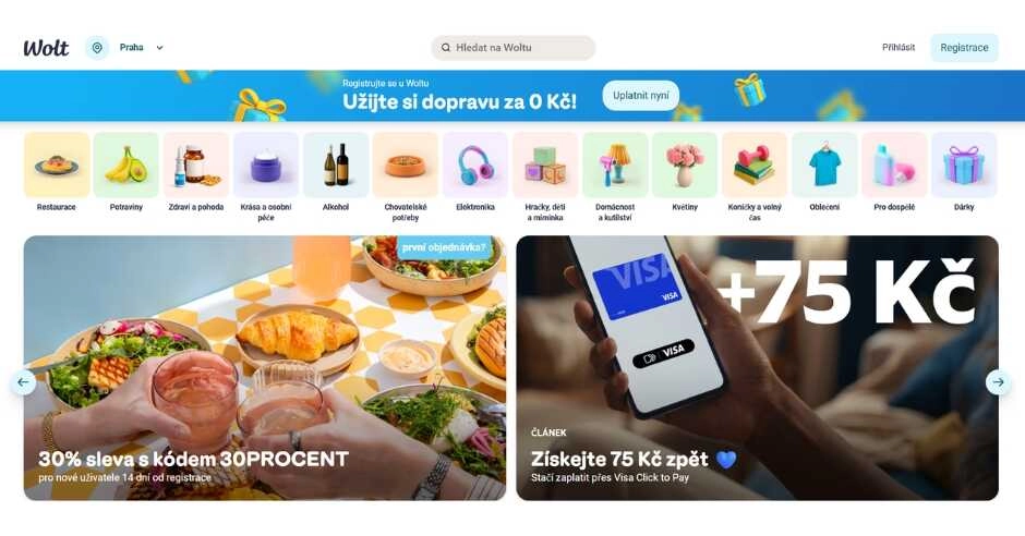 Wolt objednávka: Postup, jak ji vytvořit a přehled možností, jak…