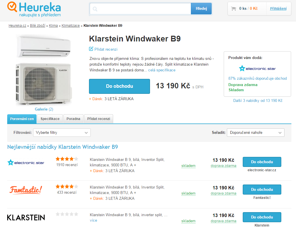 klarstein sleva vašekupóny.cz