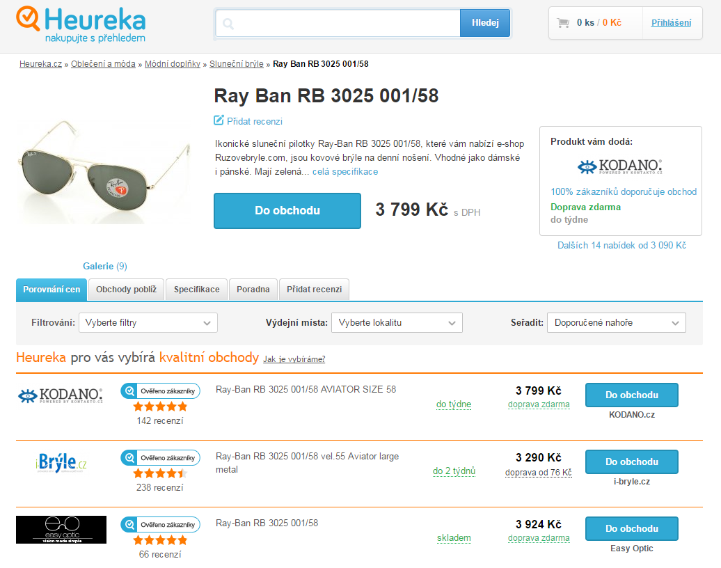 ray-ban slevy vašekupóny.cz