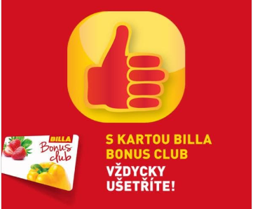 billa bonus club cz