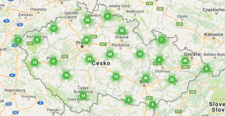 mapa dr.max vašekupóny.cz