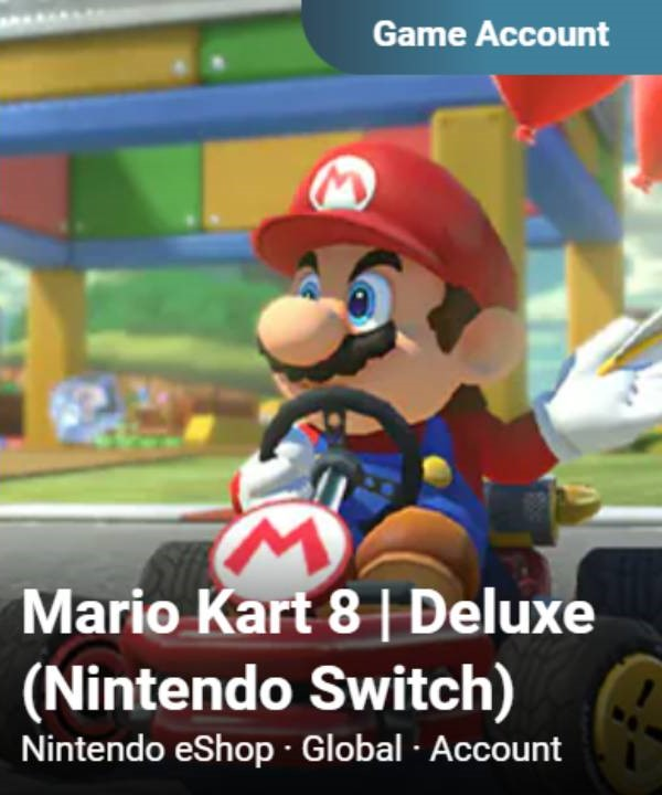 G2a - hra Mario Kart 8