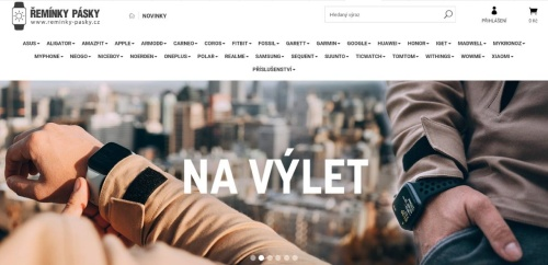 Řemínky pásky - e-shop