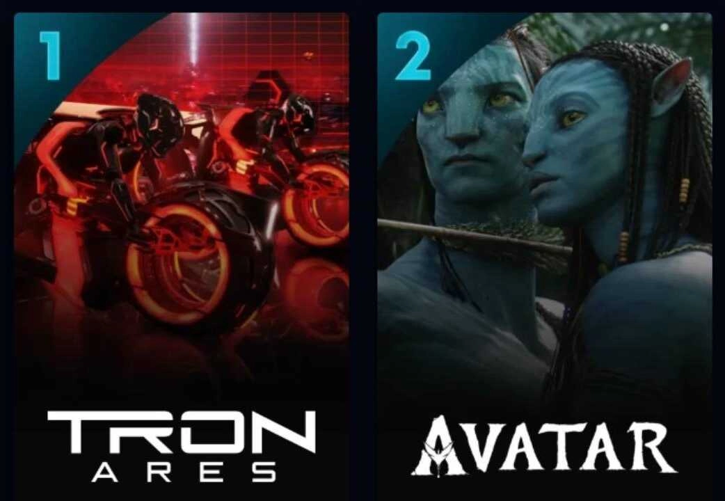 film Tron: Ares a film Avatar