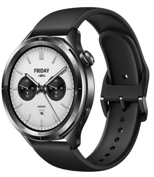 pánské hodinky s černým ramínkem