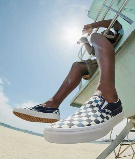 vans slip on boty