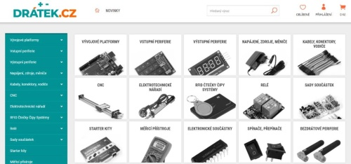 Drátek - e-shop