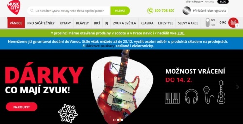 Music City - e-shop