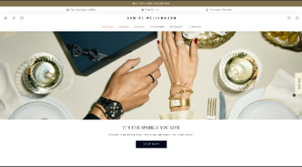 daniel wellington com e-shop