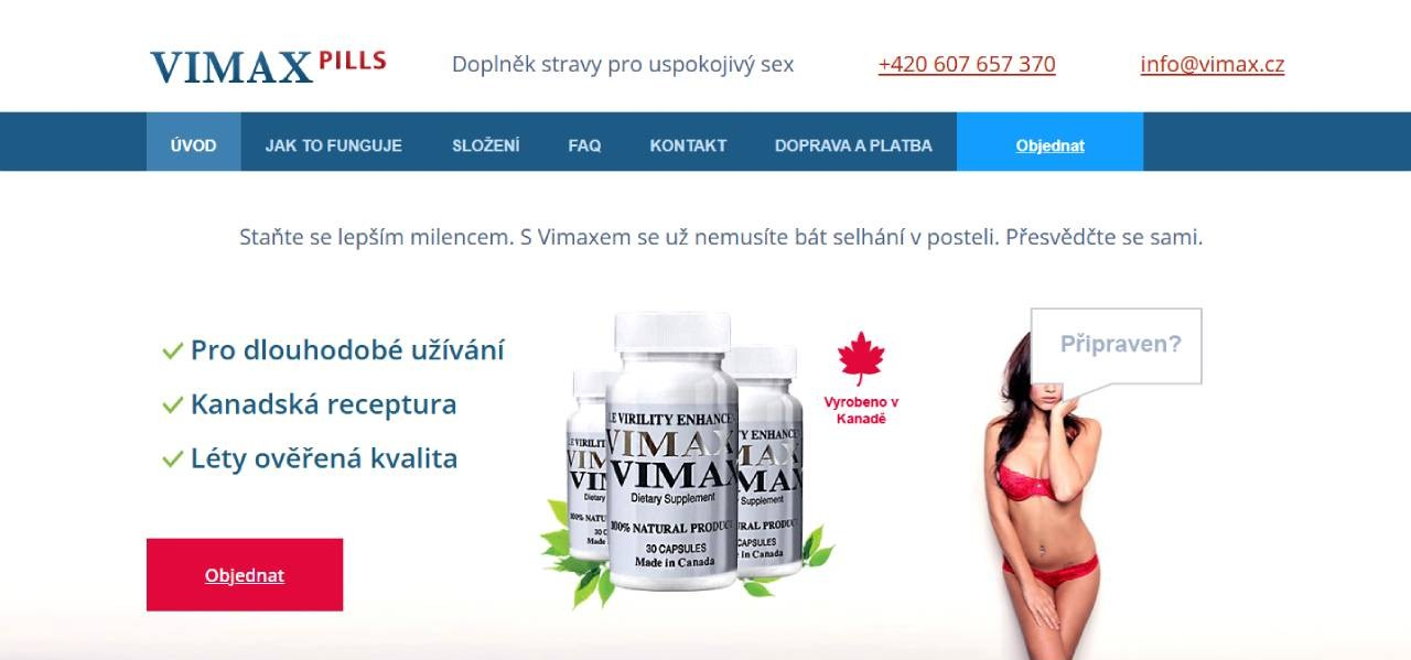 Vimax - e-shop