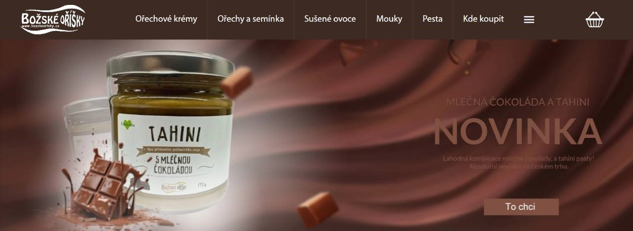 Tahini s mléčnou čokoládou