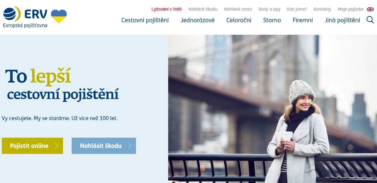 ERV pojišťovna - online