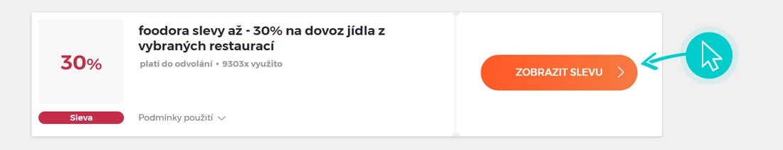 Jak využít slevy foodora