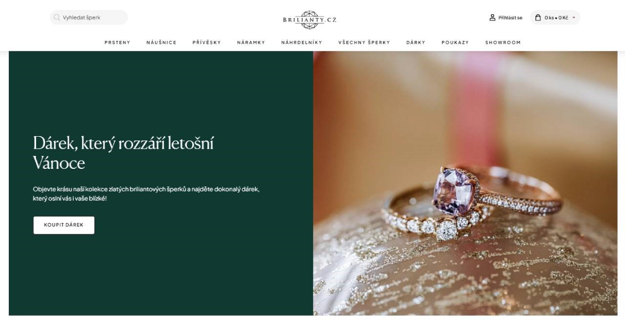 Brilianty.cz - e-shop