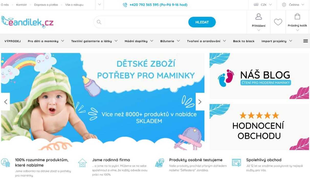 eAndílek - e-shop