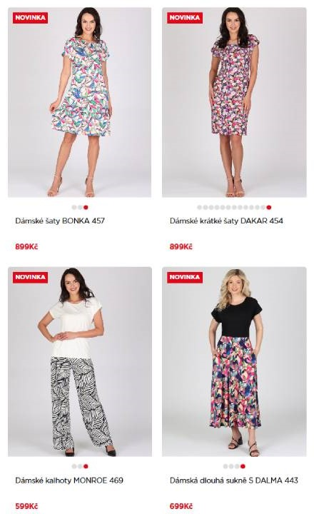 Evona - nabídka produktů