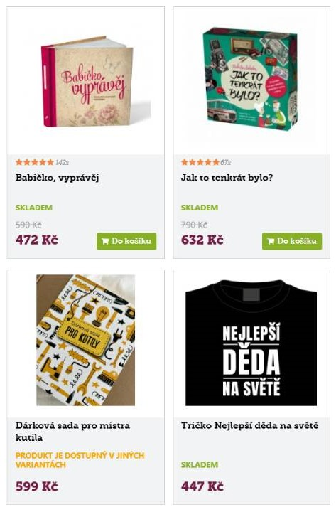 Babičkářství - nabídka