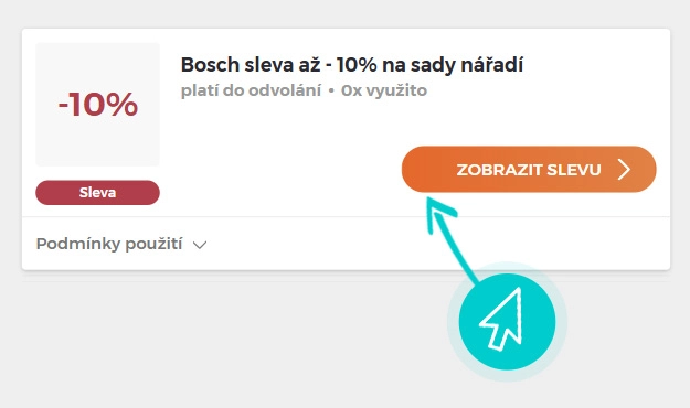 Jak využít slevy Bosch