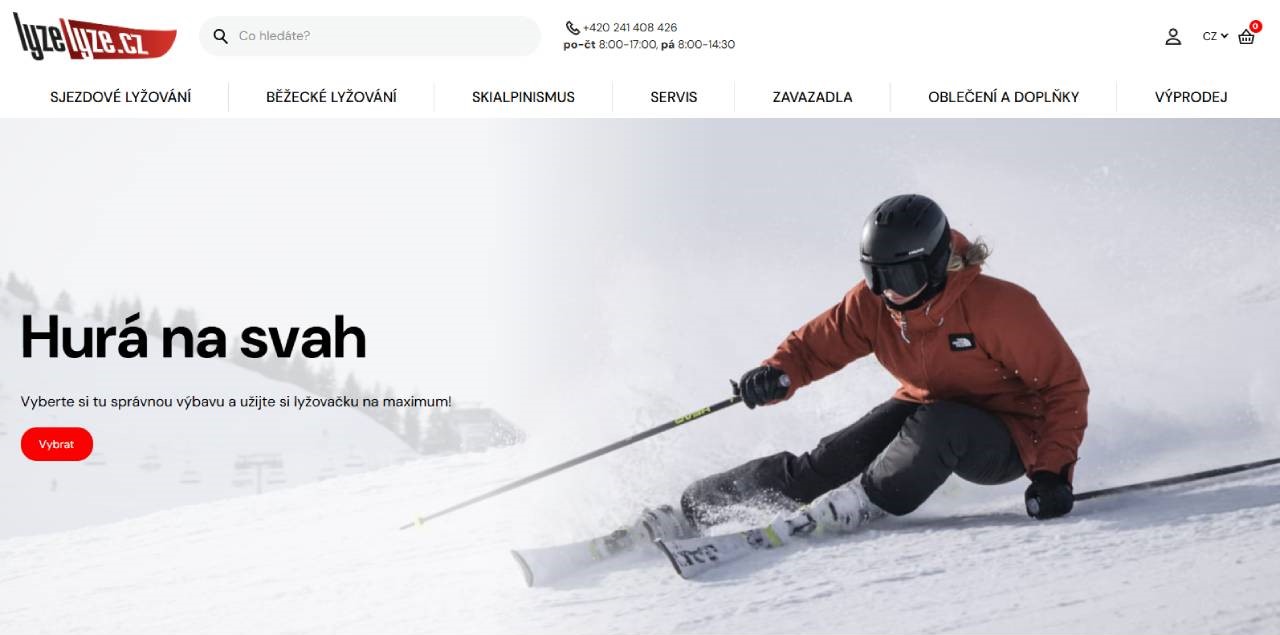 lyzelyze.cz - e-shop