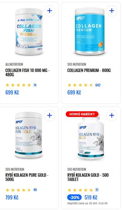 Allnutrition - nabídka produktů