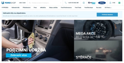 Fordshop - e-shop