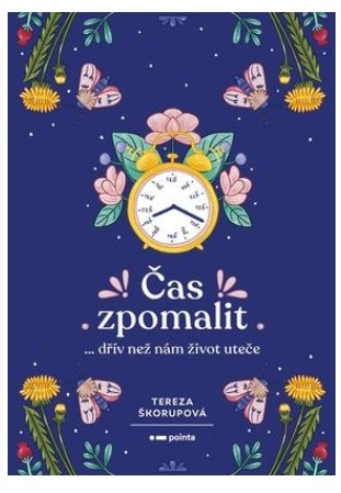 titulní strana Čas zpomalit s grafickou přírody