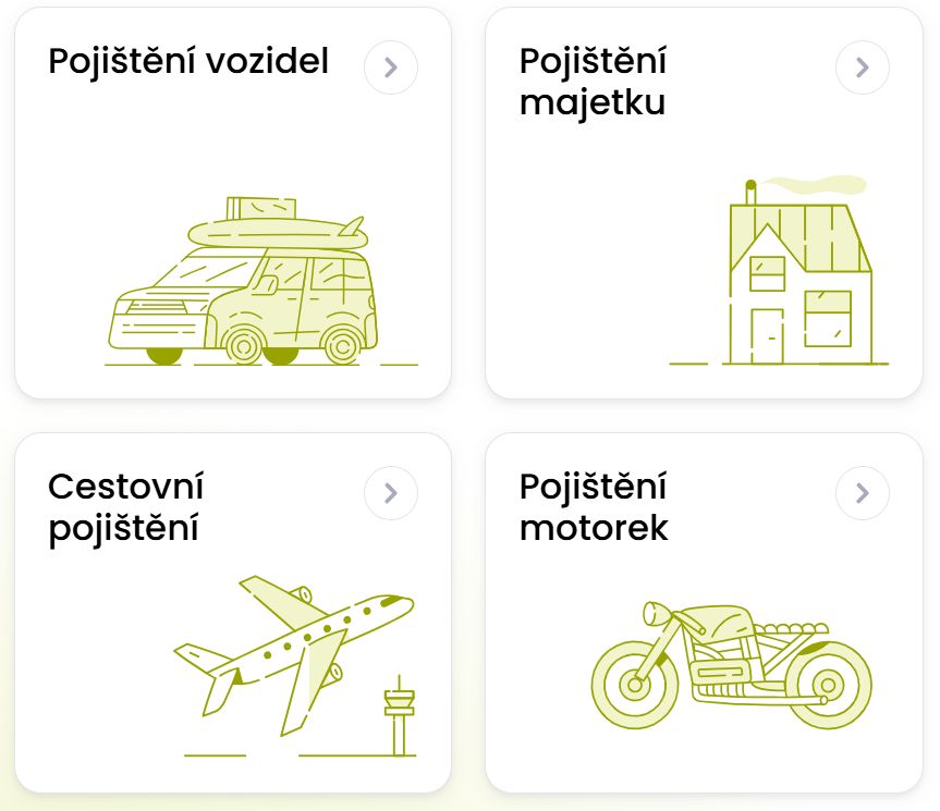 direct pojištění vozidel majetku cestovní pojištění