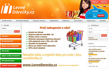 Levnedarecky.cz eshop