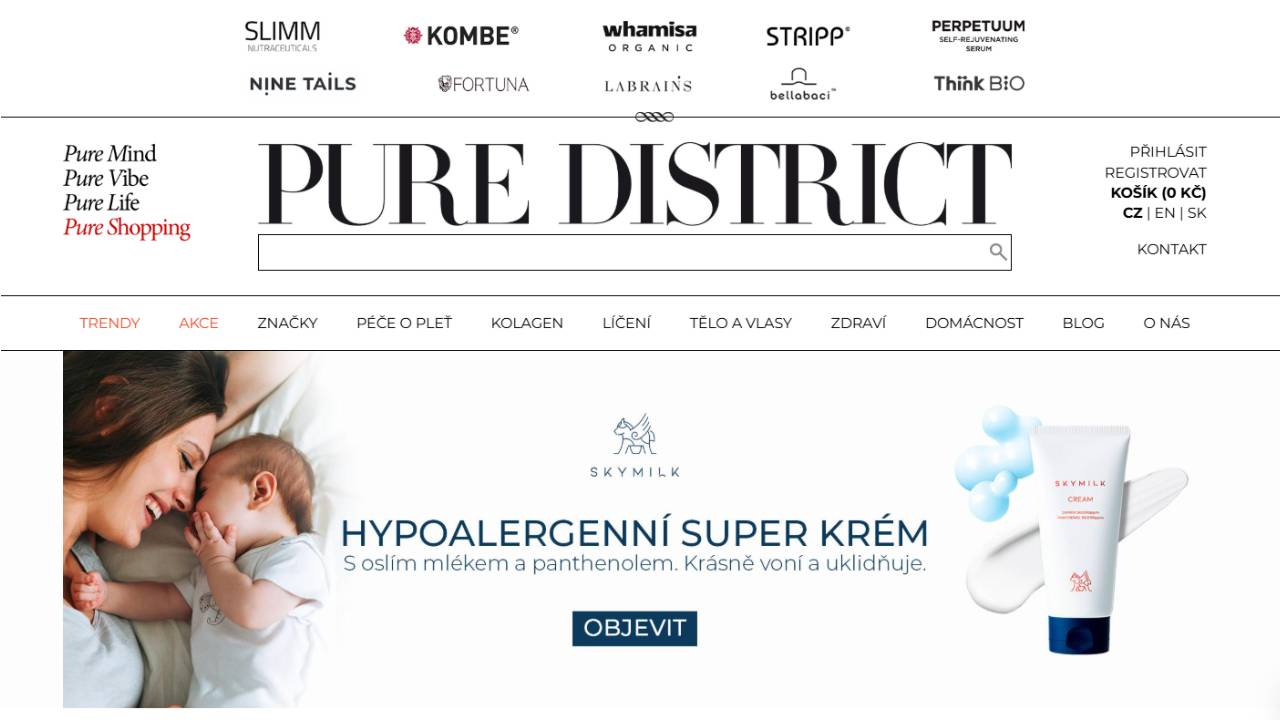 Pure District - e-shop