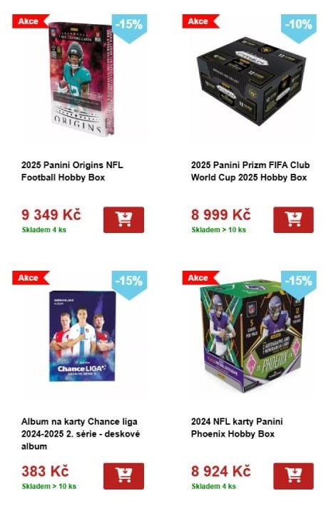 hobby boxy i album na karty