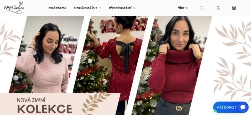 žena v béžovém roláku, žena v červených šatech a žena v červeném roláku a