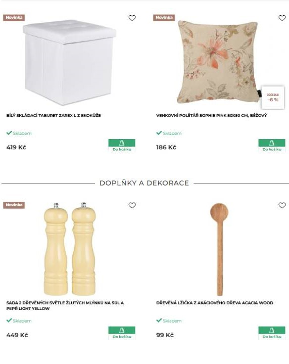 Scandishop - nabídka produktů