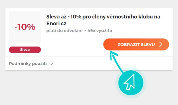 Jak využít slevy Enori