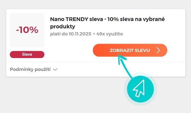 Jak využít slevy Nano Trendy