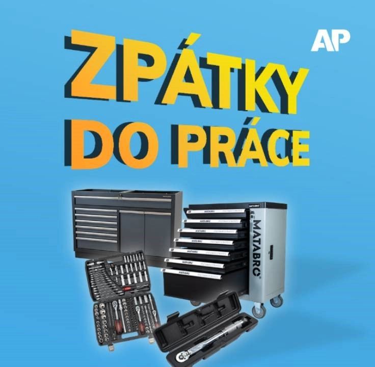 skříňky a sada nářadí