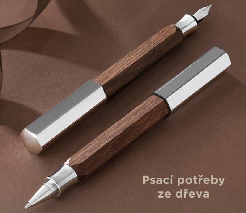 Bibelot - psací potřeby ze dřeva