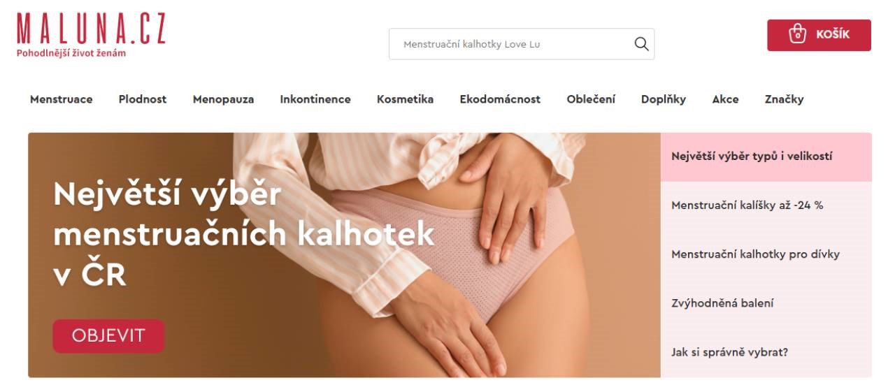 Maluna - e-shop