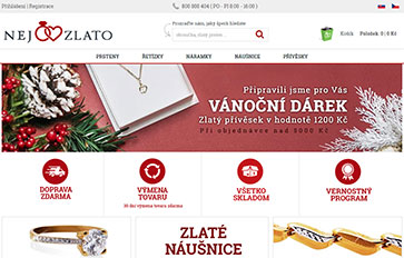 Nejzlato.cz eshop