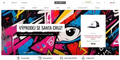 Snowbitch.cz - e-shop
