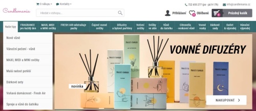 Candlemania - e-shop