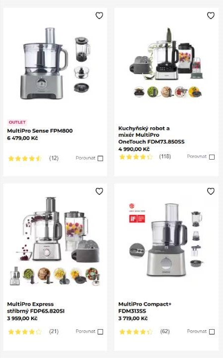 Kenwood - nabídka produktů