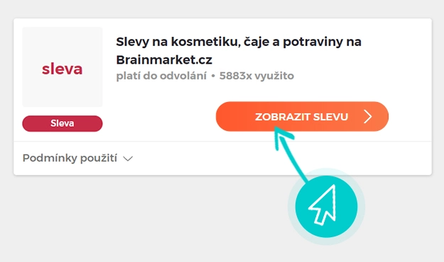 Jak využít slevy Brain market