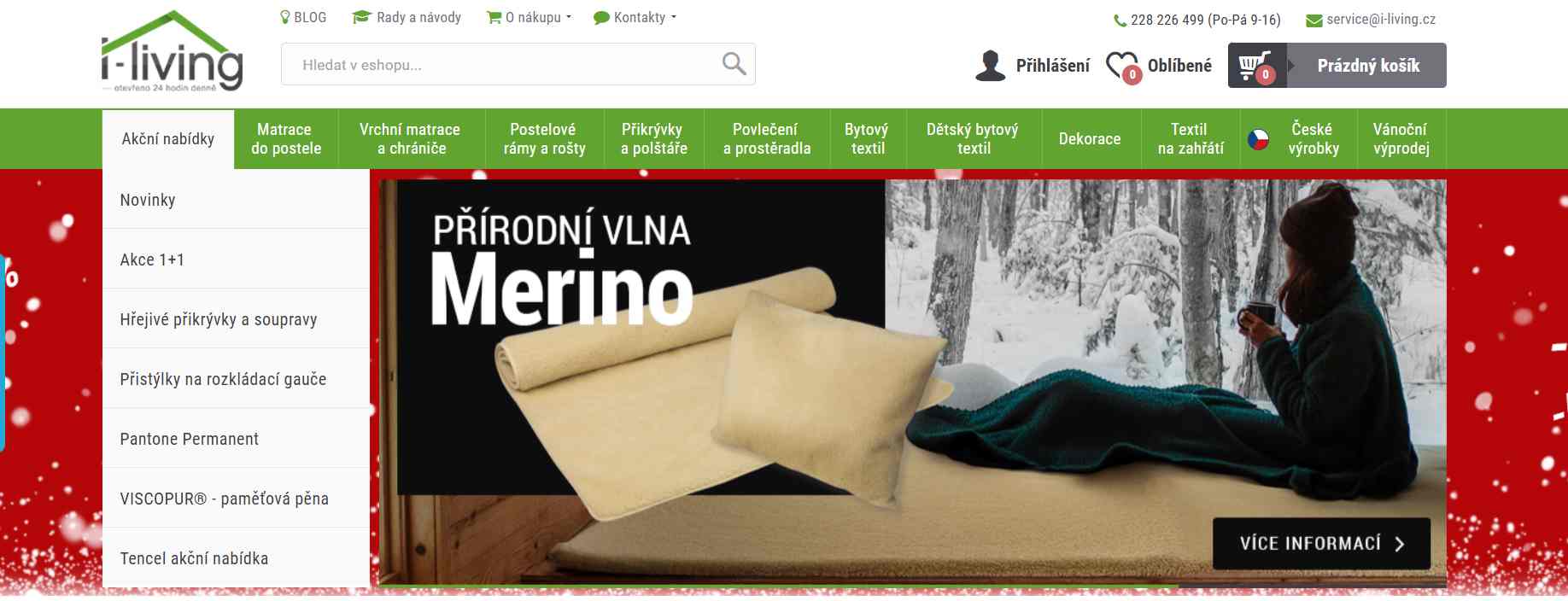 i-living.cz eshop webove stranky kategorie