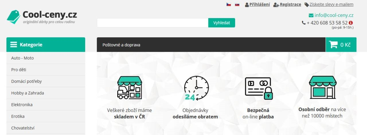 Cool-ceny - e-shop